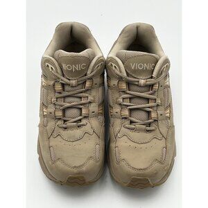 Vionic Sneakers Womens Size 9.5 Walker Comfort Walking Sneakers Taupe Beige